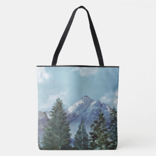 Tote Bag för bergskörning Tygkasse