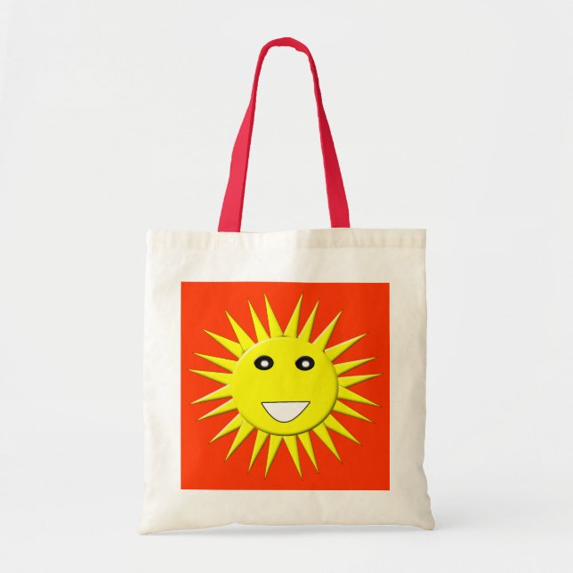 Tote Bag för Bright Sunshine-budget Tygkasse (Framsidan)