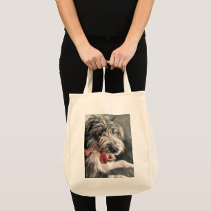 Tote Bag för Cute Doodle-Hund Tygkasse