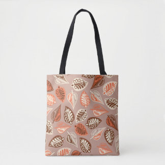 Tote Bag för Cute Fall Löv Tygkasse