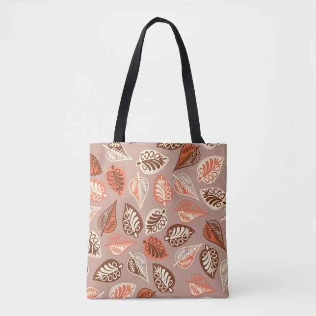 Tote Bag för Cute Fall Löv Tygkasse (Framsida)