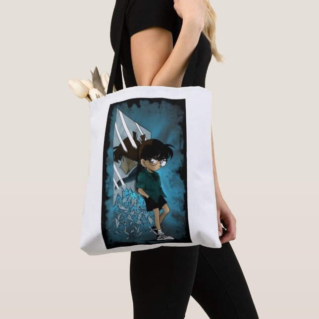 Tote Bag för dubbel identitet Tygkasse (Närbild)