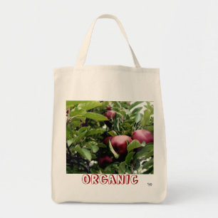 Tote Bag för ekologiska äpplen Livsmedel Tygkasse