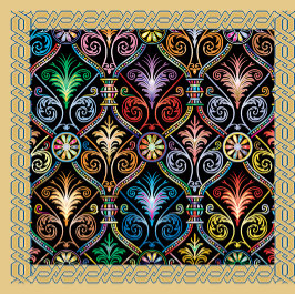 Tote Bag för flerfärgad judisk Färg Tygkasse