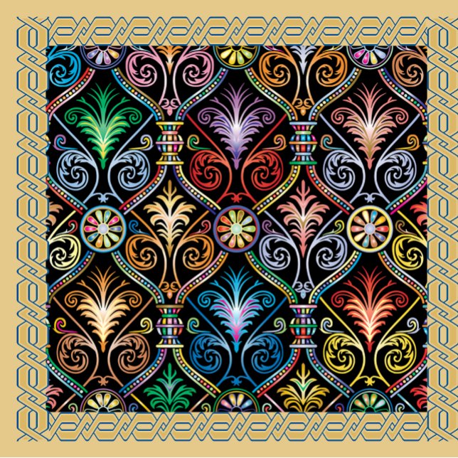 Tote Bag för flerfärgad judisk Färg Tygkasse (Multicolored jewel color tote bag)
