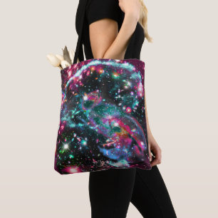 Tote Bag för fosforescence Star Fält Tygkasse