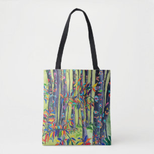 Tote Bag för grönt-skog Tygkasse