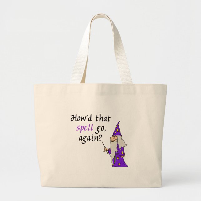 Tote Bag för Halloween-guiden Jumbo Tygkasse (Framsidan)