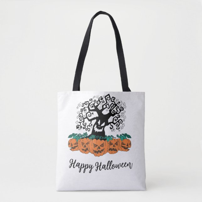 Tote Bag för Halloween Tygkasse (Framsida)