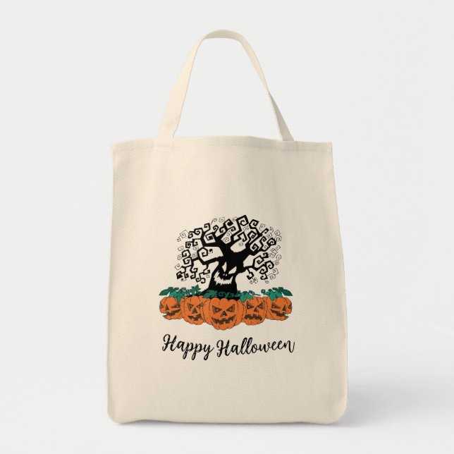 Tote Bag för Halloween Tygkasse (Framsidan)