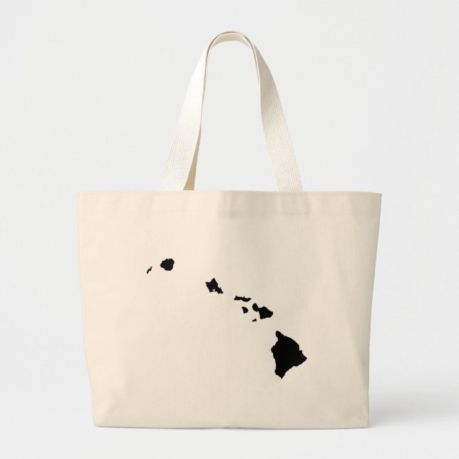 Tote Bag för Hawaii Island chain Jumbo Tygkasse (Framsidan)