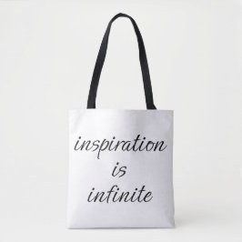 Tote Bag för inspiration Shoulder Tygkasse