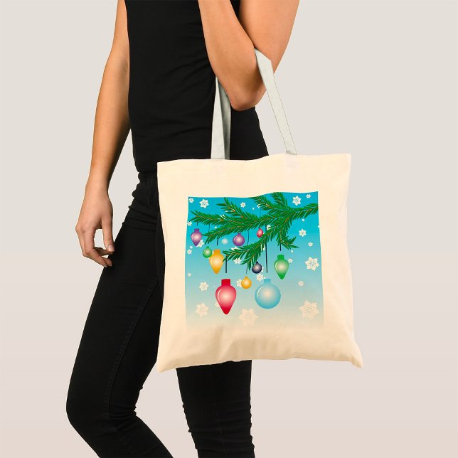 Tote Bag för julgran Ornaments Tygkasse (Skapare uppladdad)