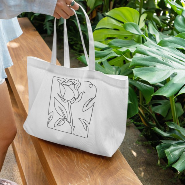 Tote Bag för kontinuerlig Ro Tygkasse (Skapare uppladdad)