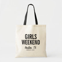 Tote Bag för målflickor Helg