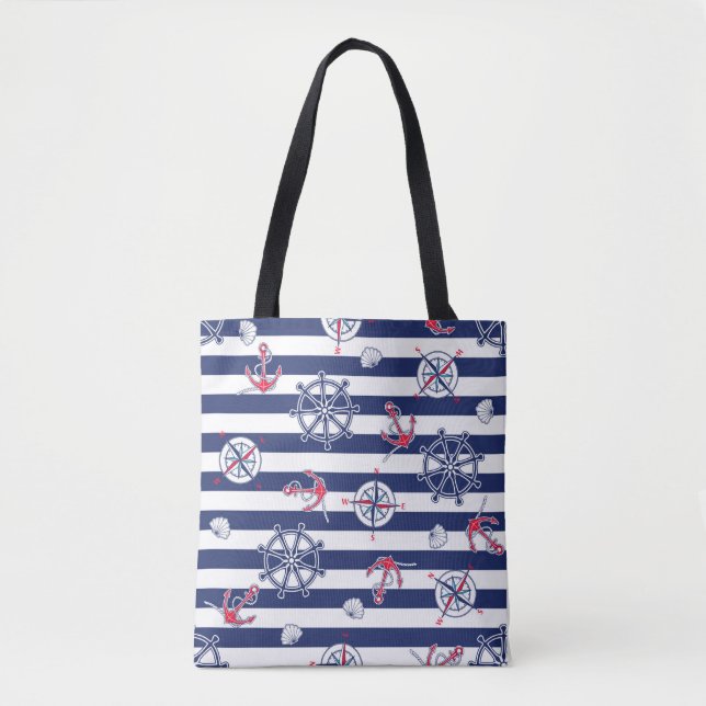 Tote Bag för marin skulder Tygkasse (Framsida)