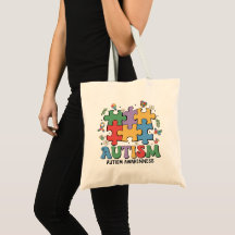 Tote Bag för medvetenhet om autism