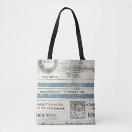 Tote Bag för oceaninspired Beach Tygkasse