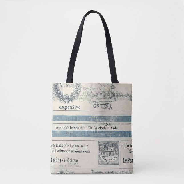 Tote Bag för oceaninspired Beach Tygkasse (Framsida)