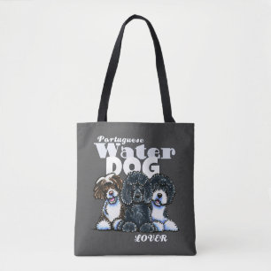 Tote Bag för portugisiska Vatten Hund älskare Tygkasse