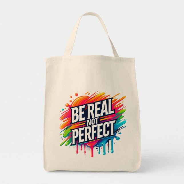 Tote Bag för positiv offert | Self Kärlek Tote Bag Tygkasse (Framsidan)