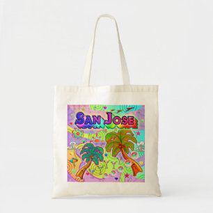 Tote Bag för San Jose Vacation Target Tygkasse
