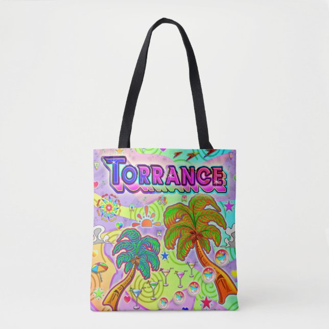 Tote Bag för Torrance Vacation Target Tygkasse (Framsida)
