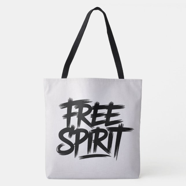Tote Bag Free spirit Tygkasse (Framsida)