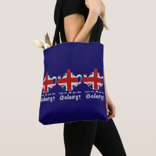 Tote Bag FUNNY kan inte vi alla bara bli ensamma. Tygkasse