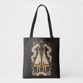Tote Bag Gemini Celestial Zodiac Art Tygkasse