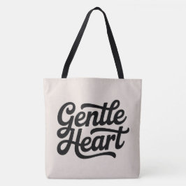 Tote Bag Gentle heart Tygkasse