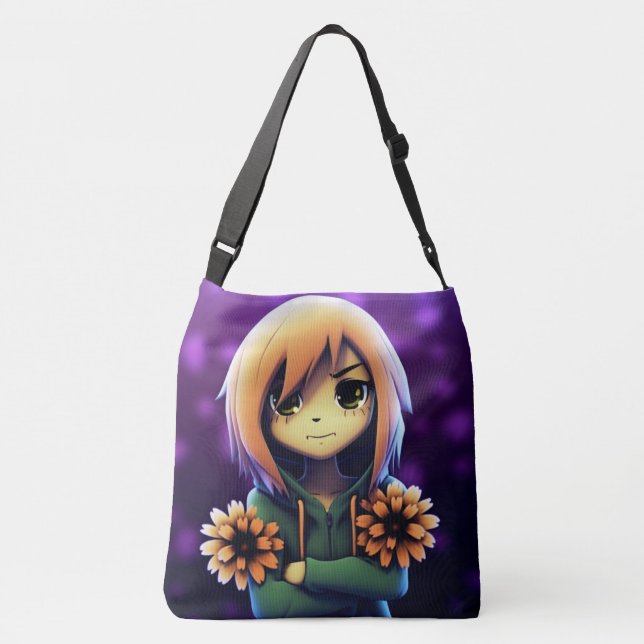 Tote Bag Girl mallow Axelväska (Baksida)