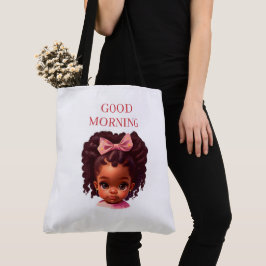 Tote Bag Good morning Tygkasse