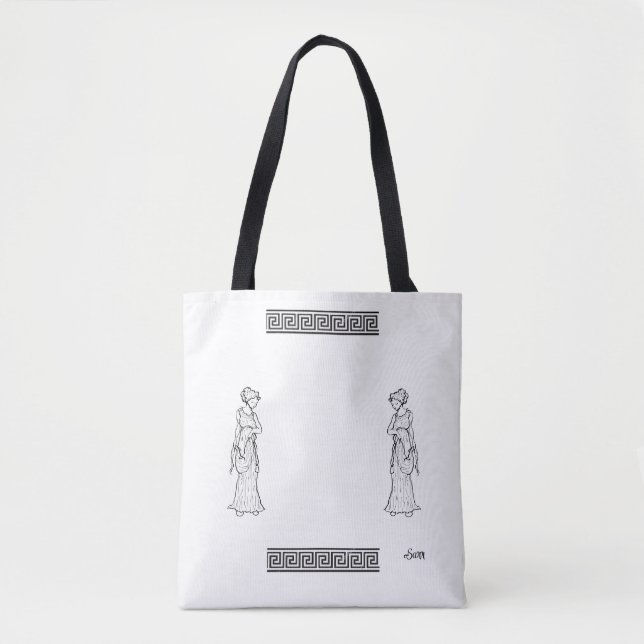 Tote Bag: Grecian Feeling Tygkasse (Framsida)
