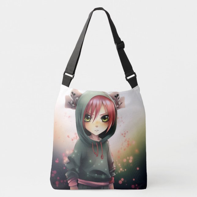 Tote Bag green cap Axelväska (Framsida)