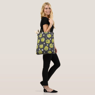 Tote Bag Grönt Pepper Scattered Tygkasse
