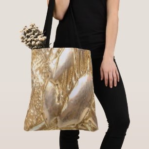 Tote Bag Guld  Tygkasse