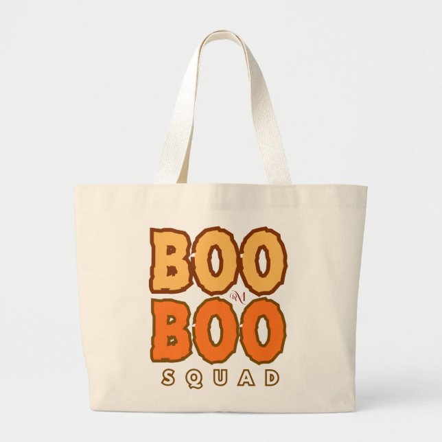 Tote Bag : HALLOWEEN Boo Jumbo Tygkasse (Framsidan)