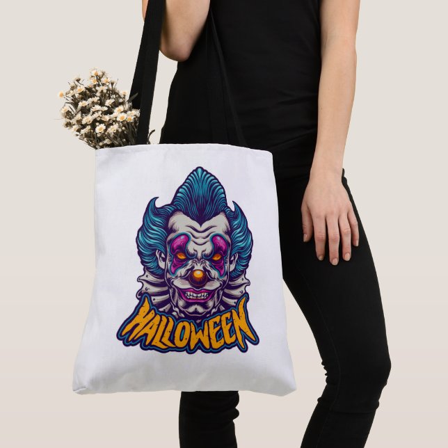 Tote Bag Halloween Tygkasse (Närbild)