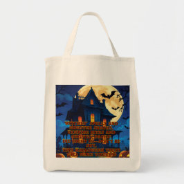 Tote bag Halloween Tygkasse