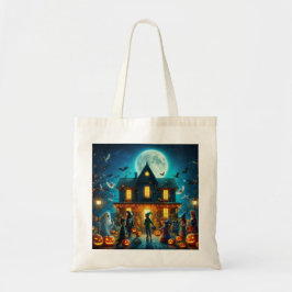 Tote bag Halloween Tygkasse