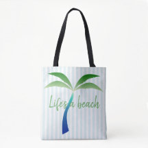 Tote Bag handflatan Träd och Rand