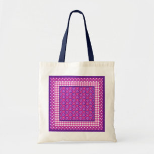 Tote Bag, Hearts and Flowers, Checks and Polka Dot Tygkasse