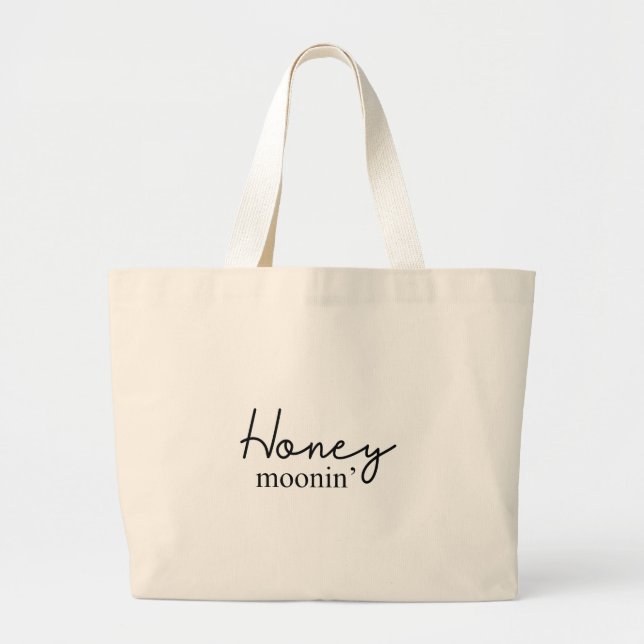 Tote Bag - Honung Moonin' Jumbo Tygkasse (Framsidan)