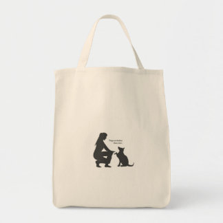 Tote Bag (Hundälskarnas utformning) Tygkasse