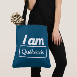 Tote Bag i am québécois Tygkasse