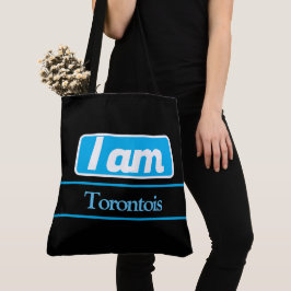 Tote Bag i am Torontois( Tygkasse