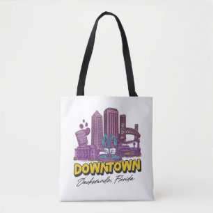 Tote Bag i centrala grannskapet Tygkasse