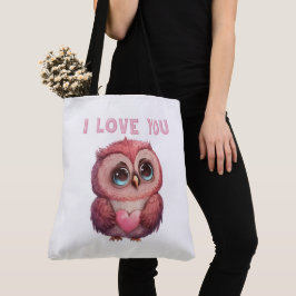 Tote Bag I Love you Tygkasse