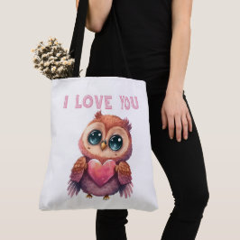 Tote Bag I Love you Tygkasse